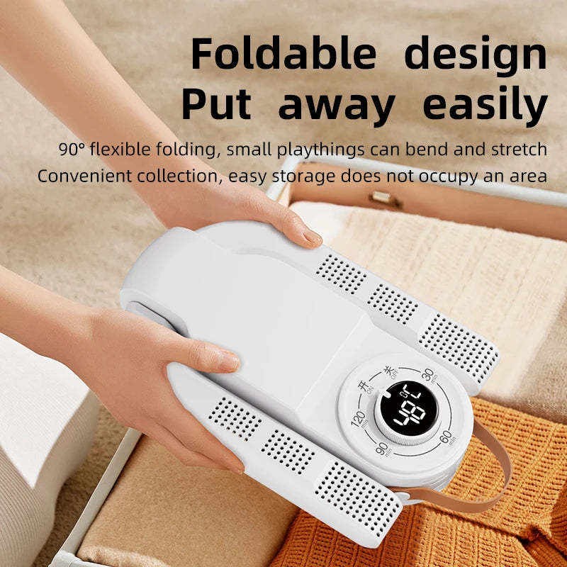 Intelligent Timer Shoe & Gear Dryer – Dry, Deodorize, Disinfect