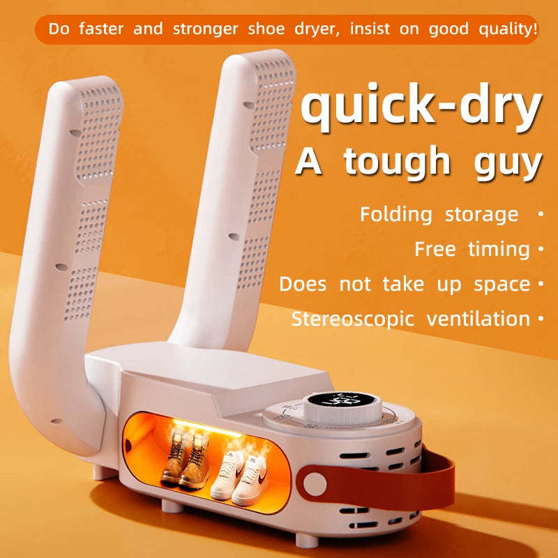 Intelligent Timer Shoe & Gear Dryer – Dry, Deodorize, Disinfect