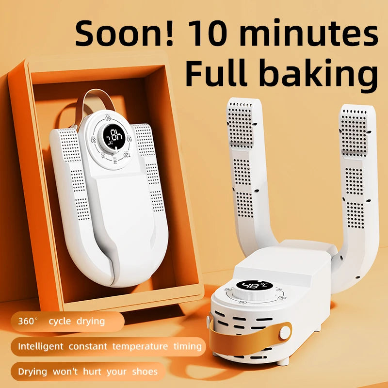 Intelligent Timer Shoe & Gear Dryer – Dry, Deodorize, Disinfect