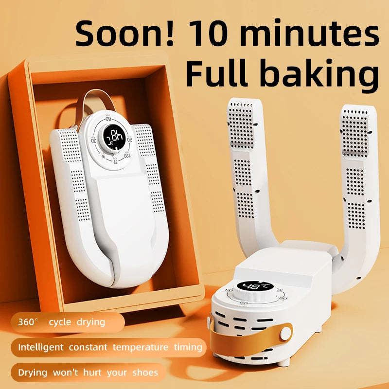 Intelligent Timer Shoe & Gear Dryer – Dry, Deodorize, Disinfect