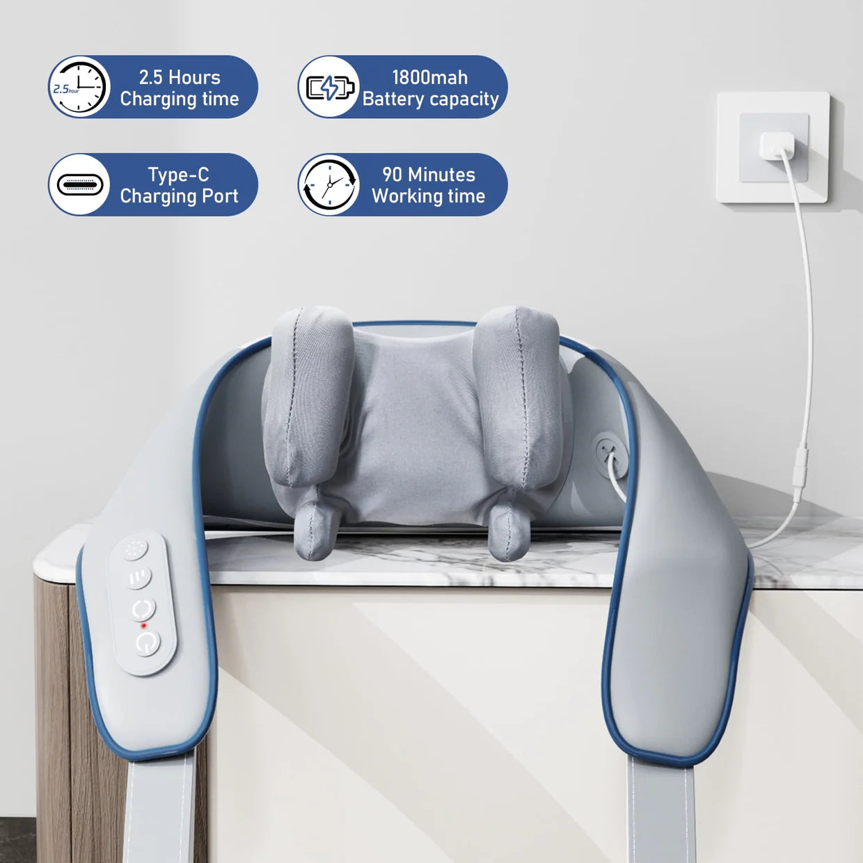 Instant relief from knots and aches-ThermaTouch