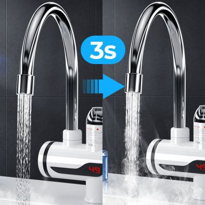 Instant Electric Water Heater Faucet – Hot Water in Seconds, On Demand