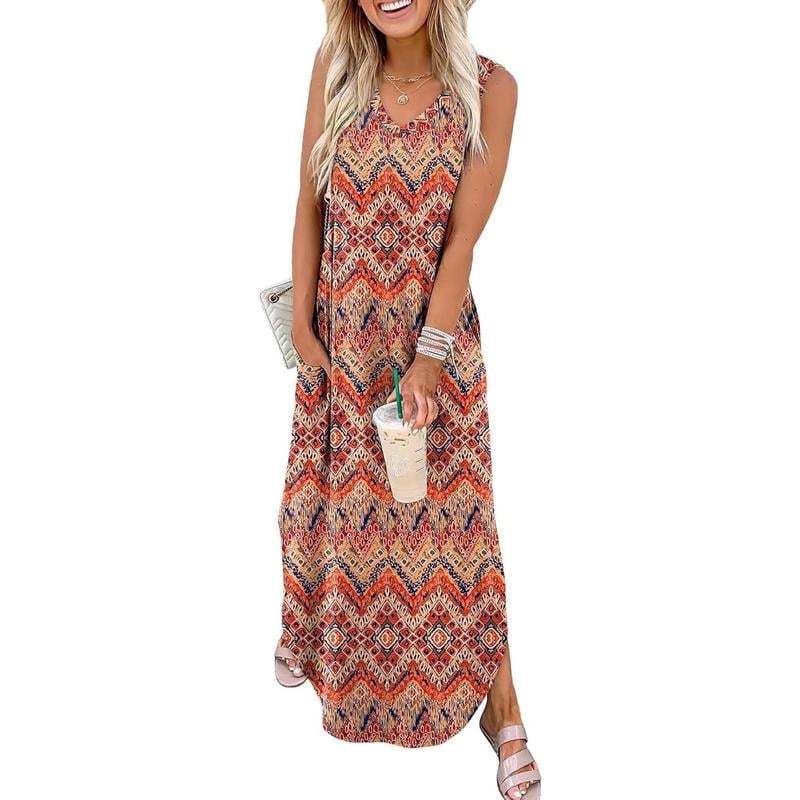 Summer Dresses Vacation Beach Sundresses 2025 with Pockets