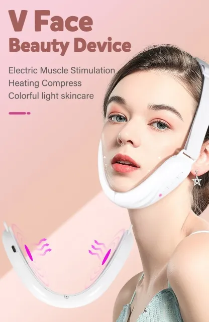 Microcurrent Intelligent V Facial Beauty Device Facial Massager