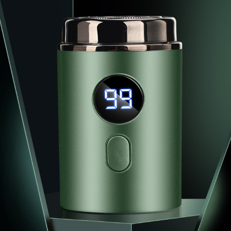 🔥Hot Promotion 50% OFF🔥Men's kraftfull mini elektrisk rakapparat med digital display