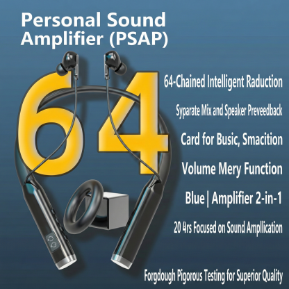 Bluetooth Personal Sound Amplifier Clear Sound for Everyday Situations