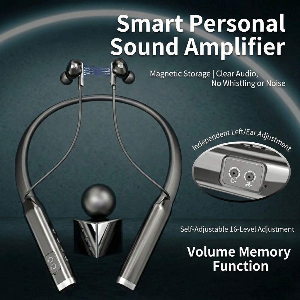 Bluetooth Personal Sound Amplifier Clear Sound for Everyday Situations