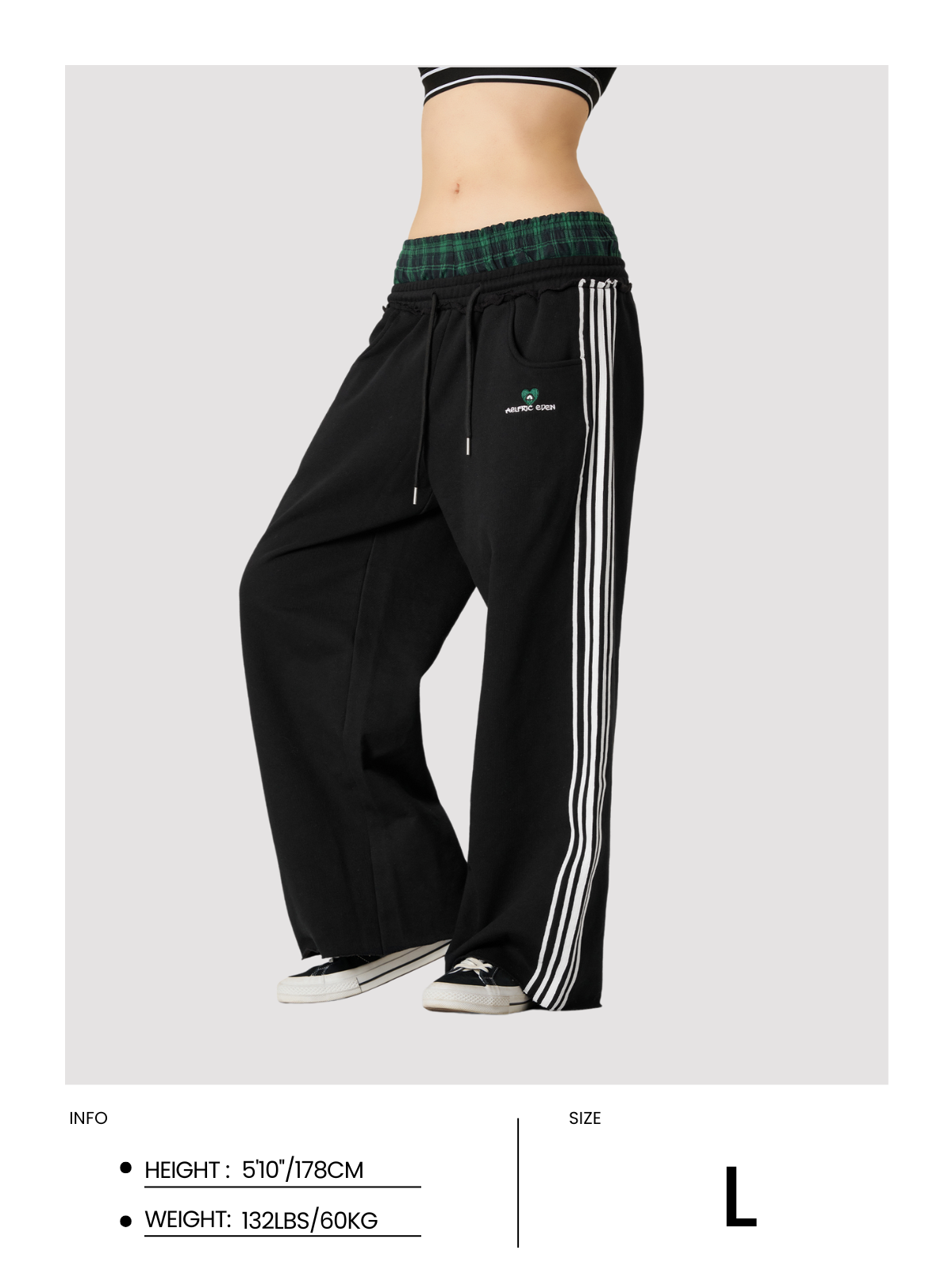  Double Waist Baggy Sweatpants