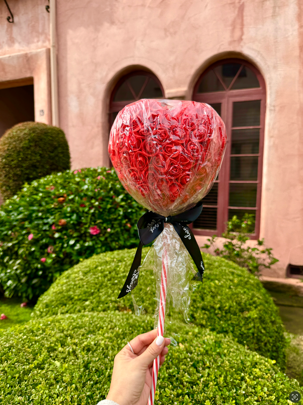 Heart Lollipops - Red