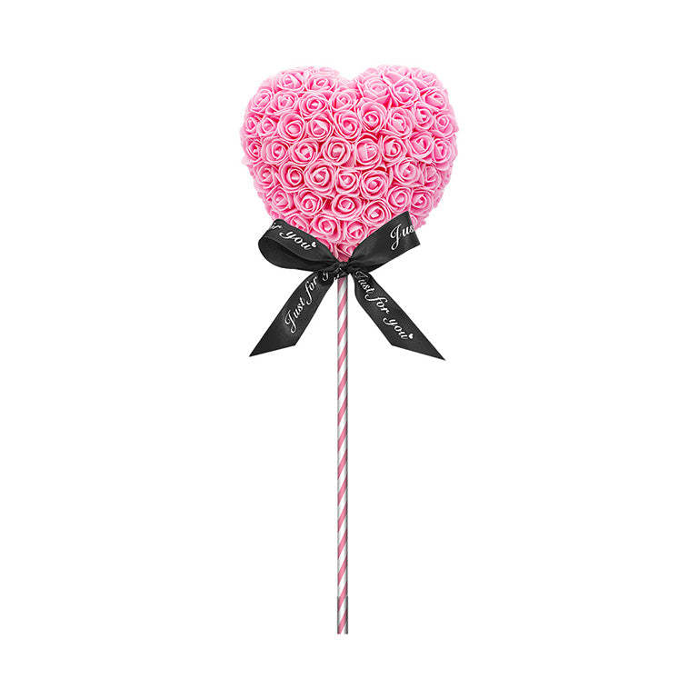 Heart Lollipops - Pink