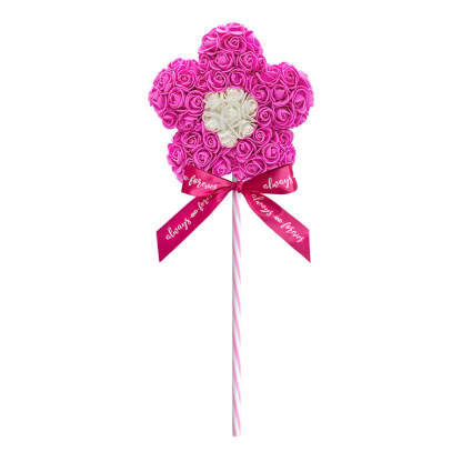 Flower Lollipop-Pink