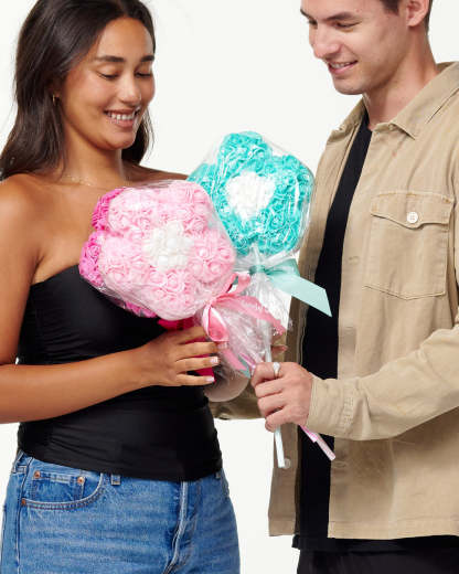 Flower Lollipop-Green