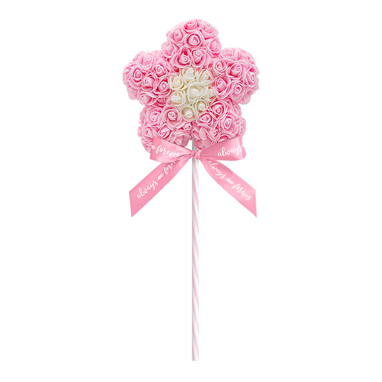 Flower Lollipop-Light Pink