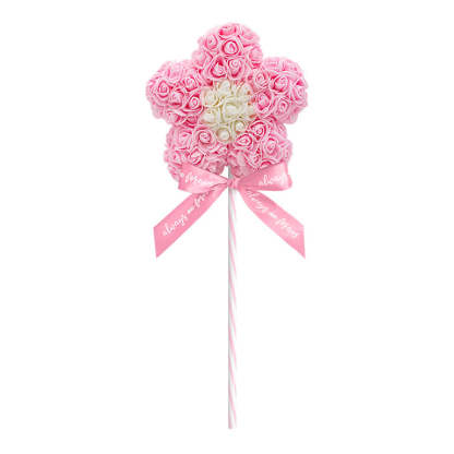 Flower Lollipop-Light Pink