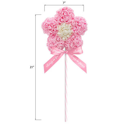 Flower Lollipop-Light Pink