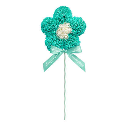 Flower Lollipop-Green
