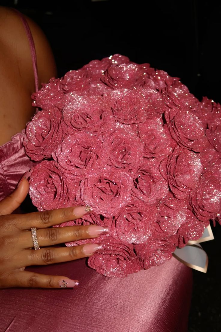💕Glitter Rose Bouquet💕 - Best Gift to Lover
