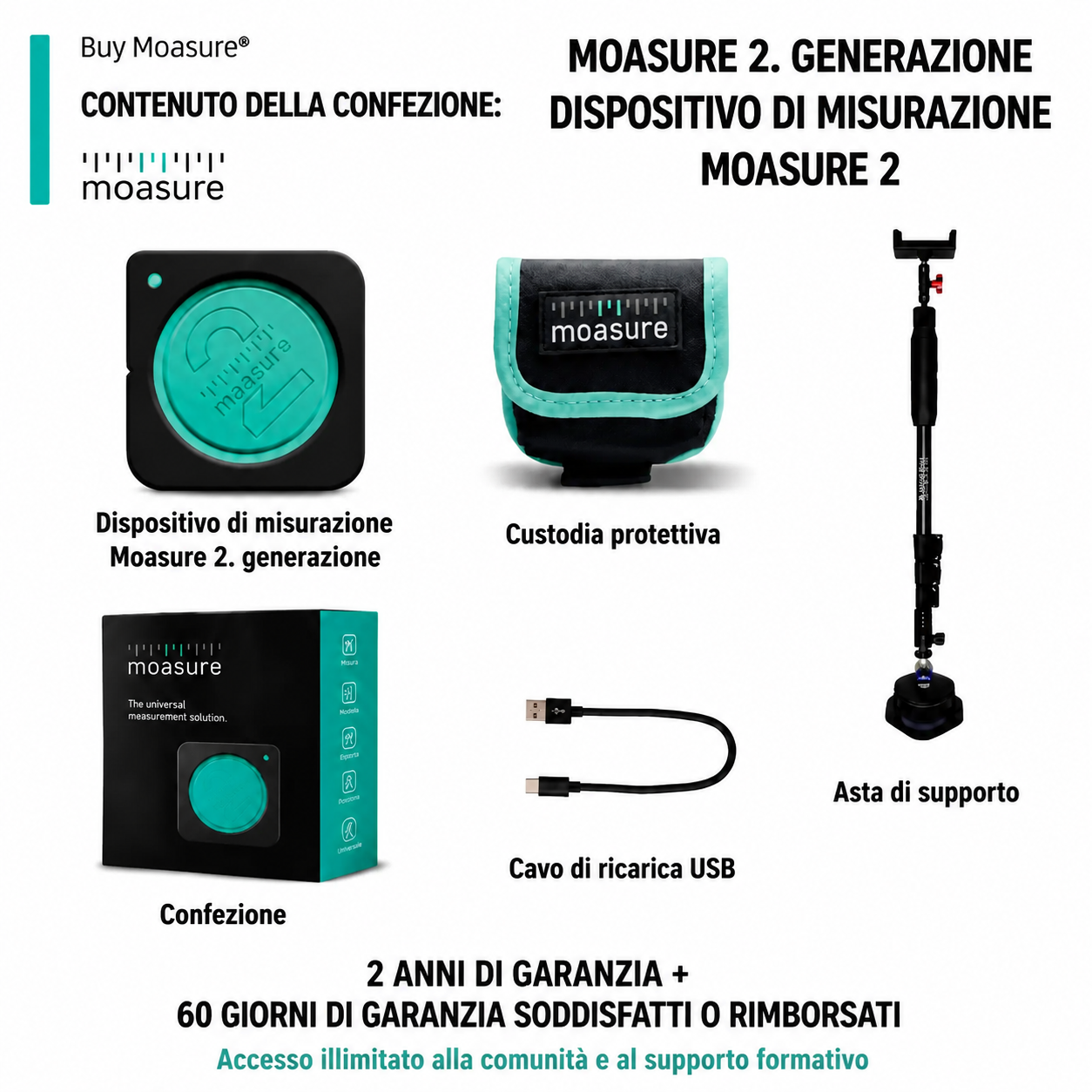 MoasureONE metro elettronico intelligente
