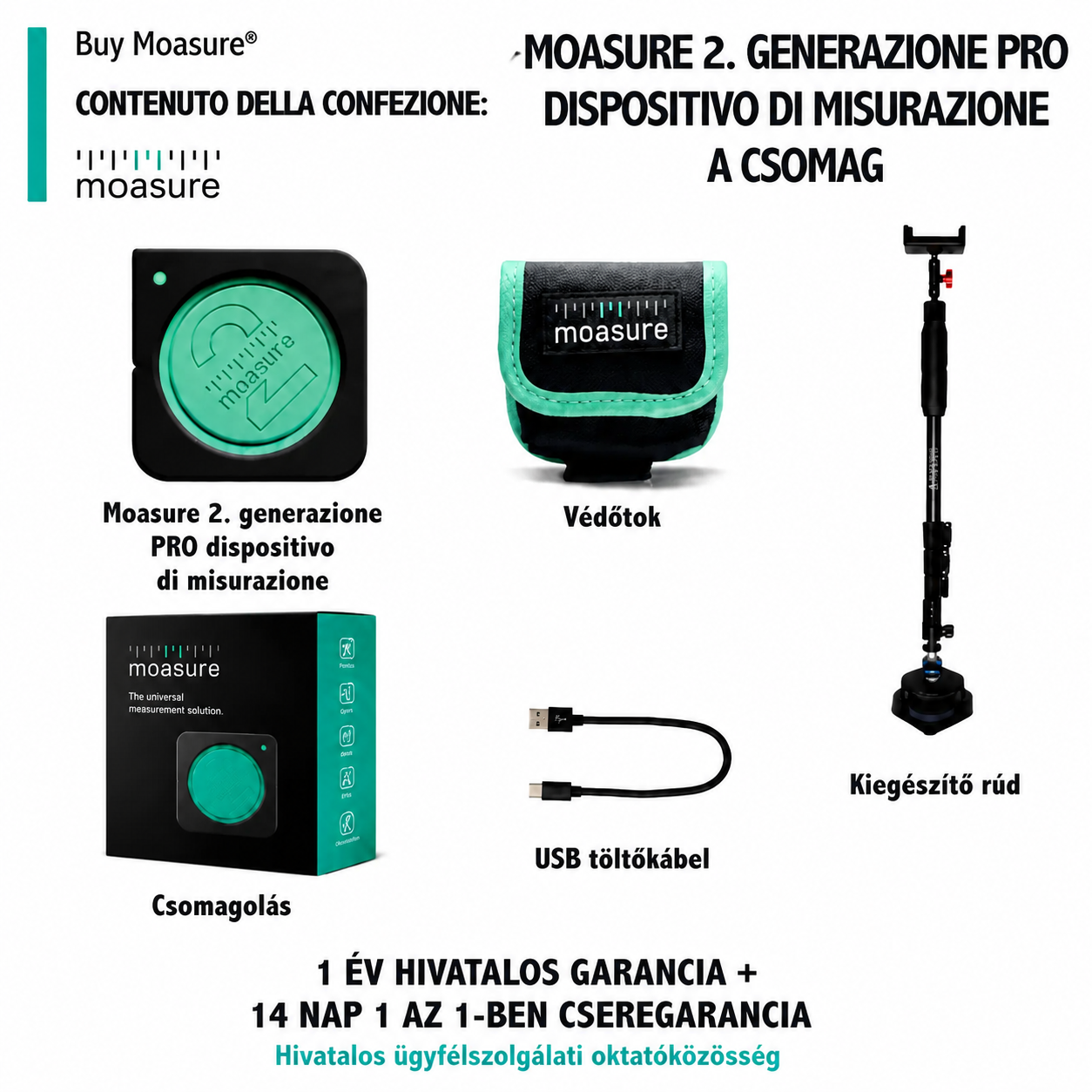 MoasureONE metro elettronico intelligente