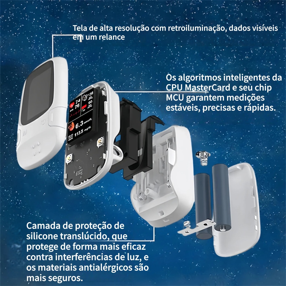 🔥A Omron™ apresenta o novo medidor de glicose inteligente não invasivo lançado no mercado 🔥Feito nos EUA🔥