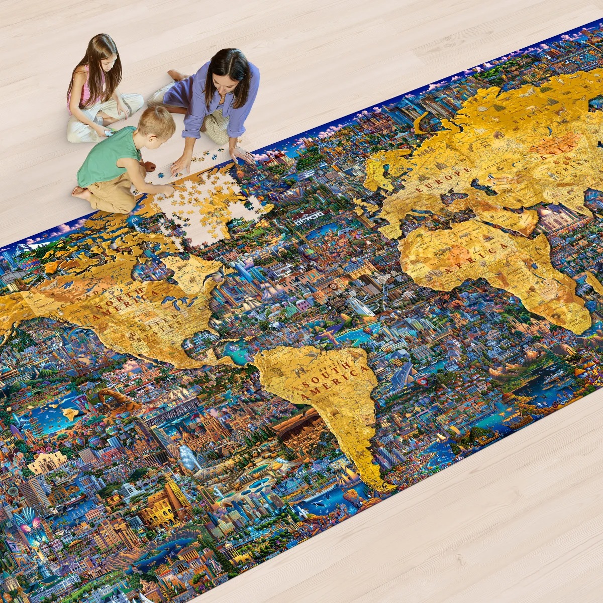 The World’s Largest Puzzle by Dowthtdle