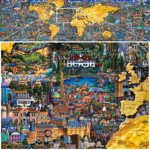 The World’s Largest Puzzle by Dowthtdle