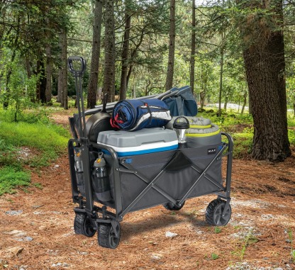 Mathtc Sports XL Folding Wagon with Brakes