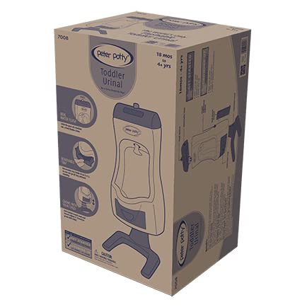 Toddler Urinal | Real Water Flush | Best potty training for Boys | Adjustable height & Easy to clean