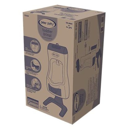 Toddler Urinal | Real Water Flush | Best potty training for Boys | Adjustable height & Easy to clean