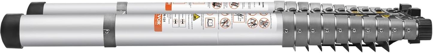 VEthtVOR Telescoping Ladder Aluminum Extension Step Multi-purpose Portable