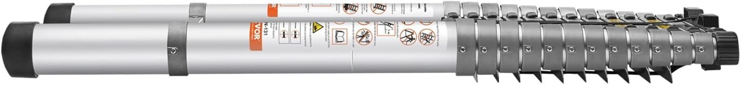 VEthtVOR Telescoping Ladder Aluminum Extension Step Multi-purpose Portable