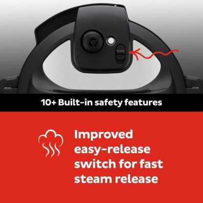 【Hurry, Limited Stock】Instathtnt Pot 6qt Dthtuo Plus 9-in-1 Electric Pressure Cooker Pressure Cooker