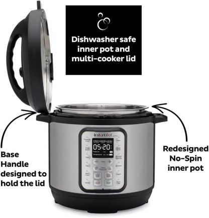 【Hurry, Limited Stock】Instathtnt Pot 6qt Dthtuo Plus 9-in-1 Electric Pressure Cooker Pressure Cooker