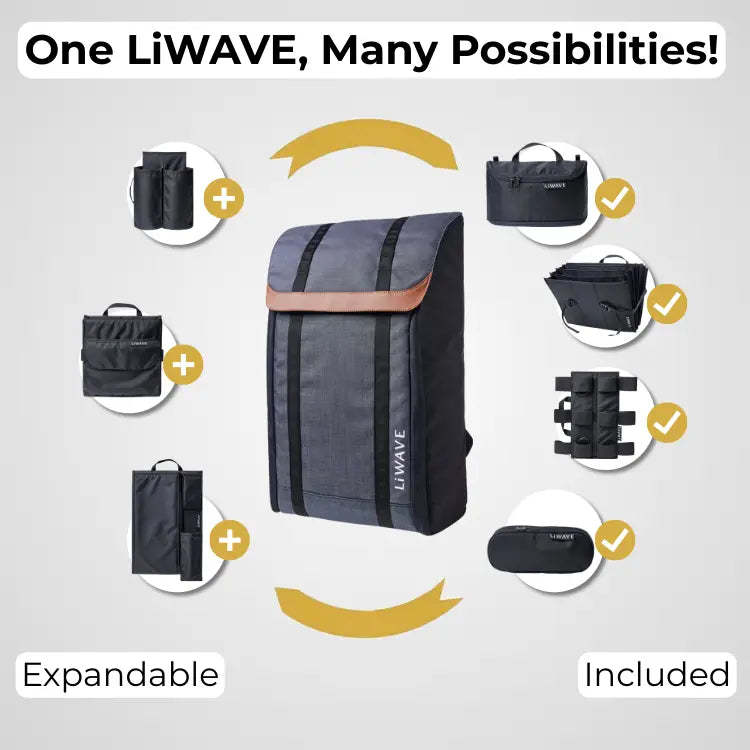 LiWthtAVE Premium Modular Backpack