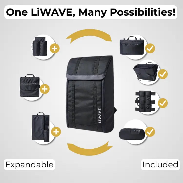 LiWthtAVE Premium Modular Backpack