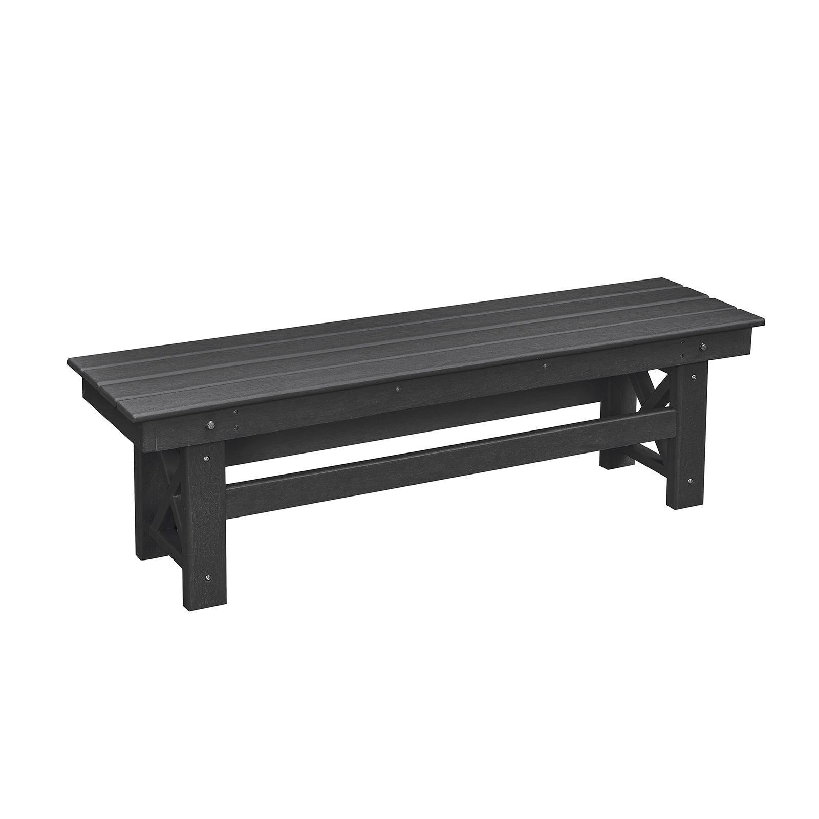 HDPE Outdoor Bench, 55"