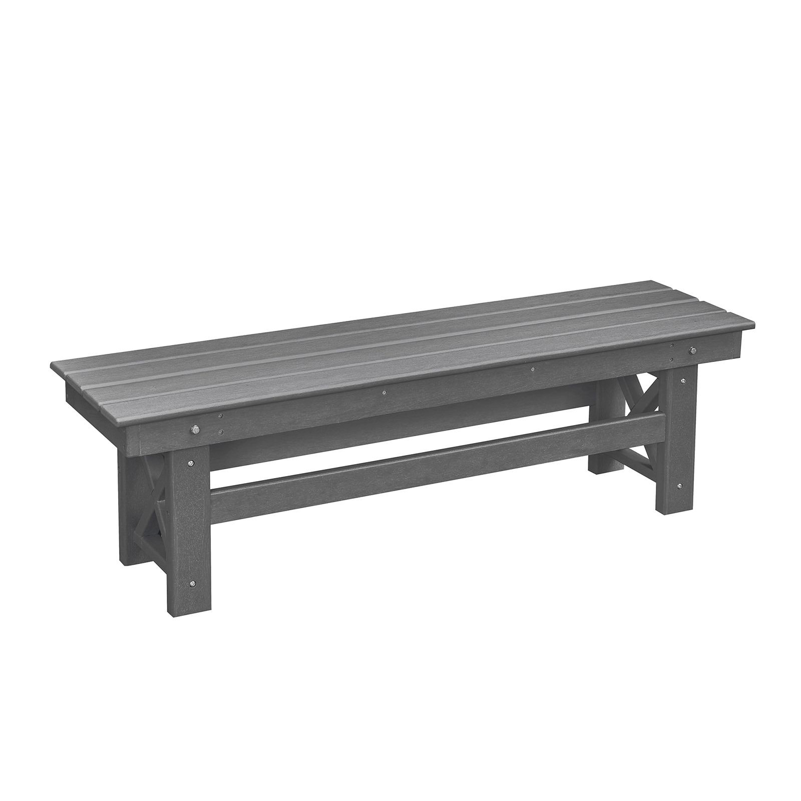 HDPE Outdoor Bench, 55"