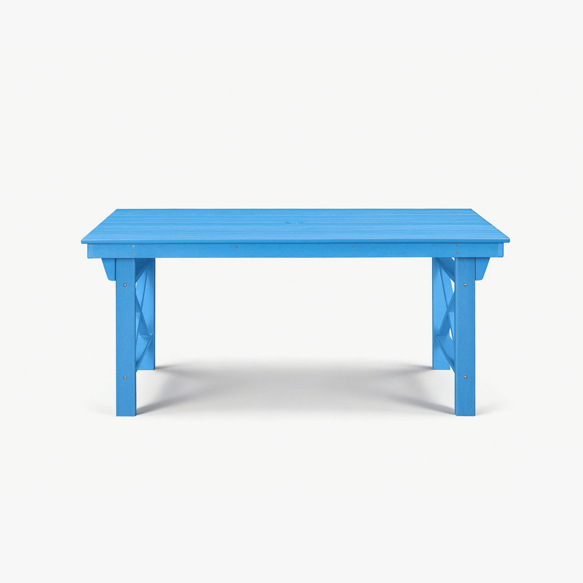 HDPE Patio Outdoor Dining Table for 6 - D073