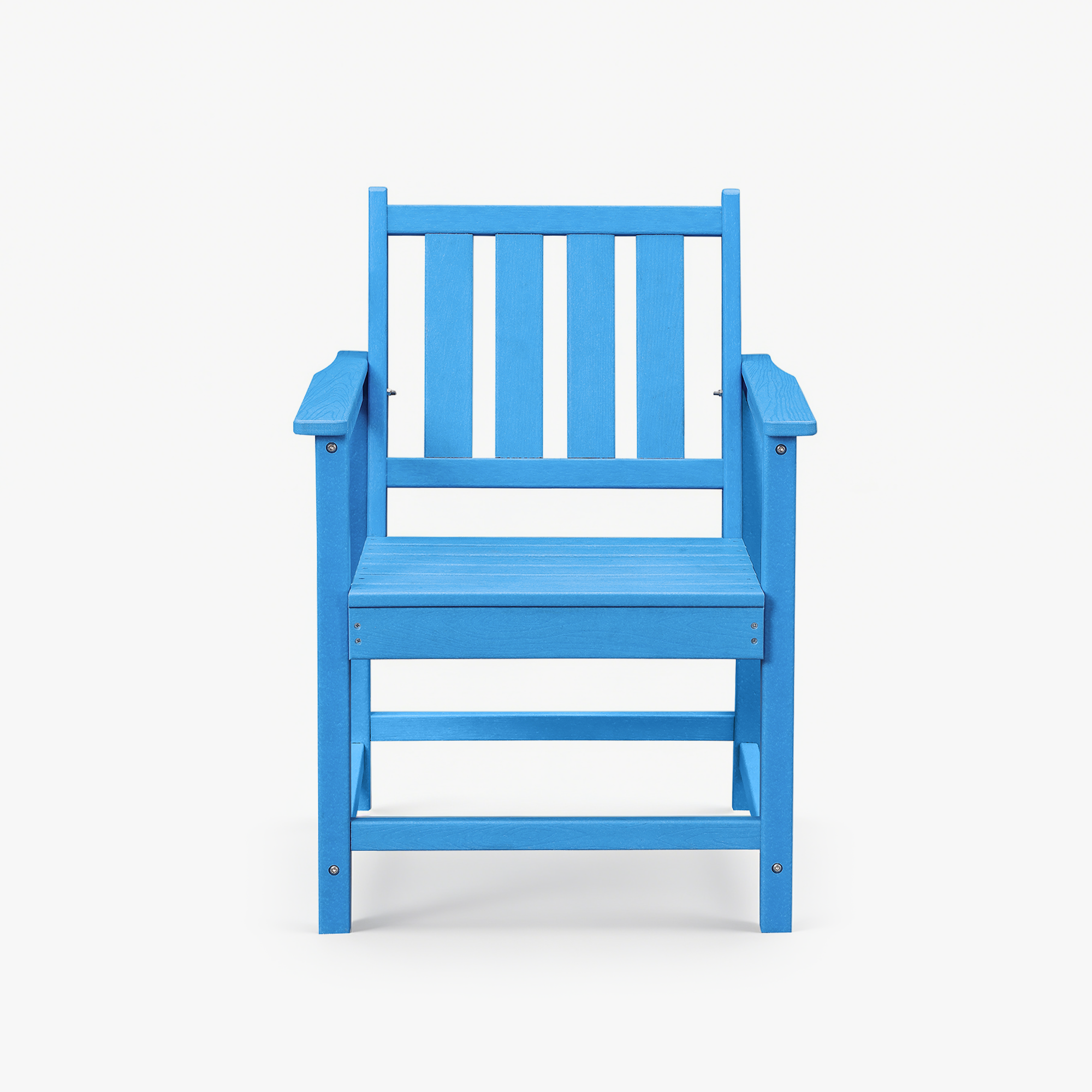 HDPE Patio Outdoor Dining Chair with Armrest - C074