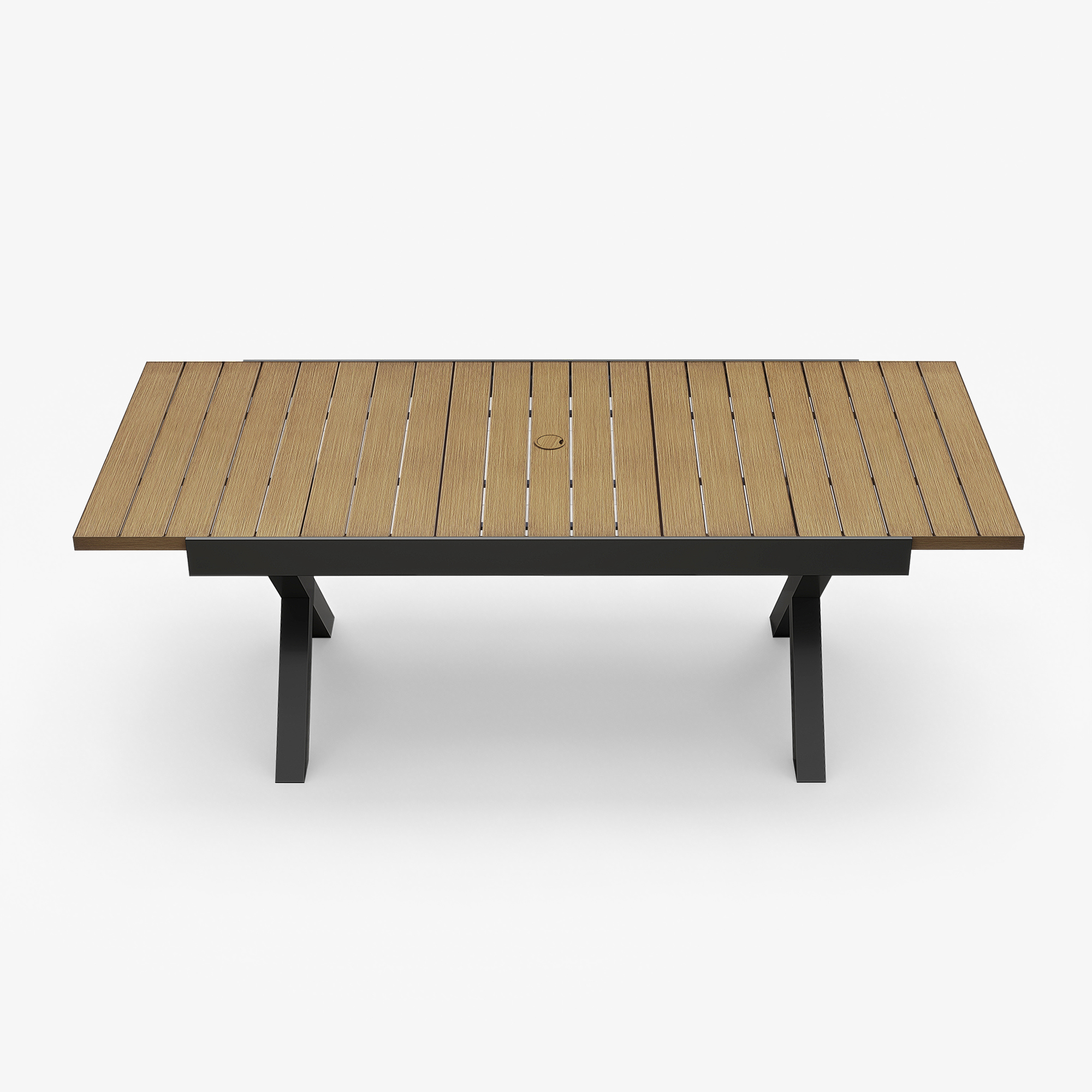 Expandable Outdoor Dining Table for 8 Person - D060