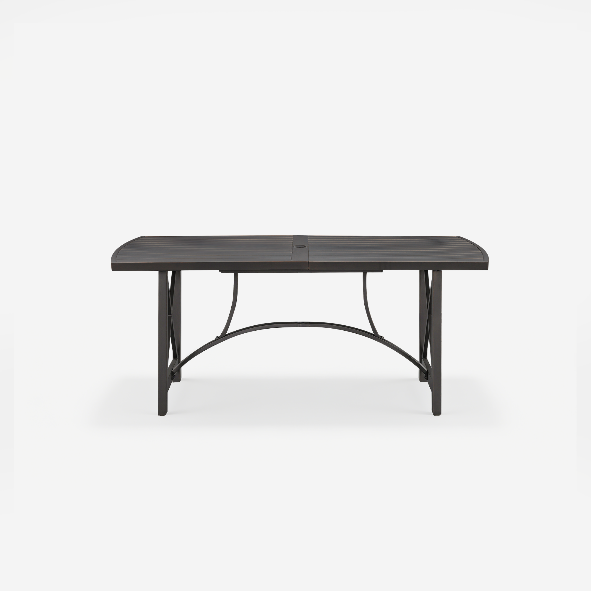 7/9-piece Patio Outdoor Dining Set with Umbrella Hole - SS028-1
