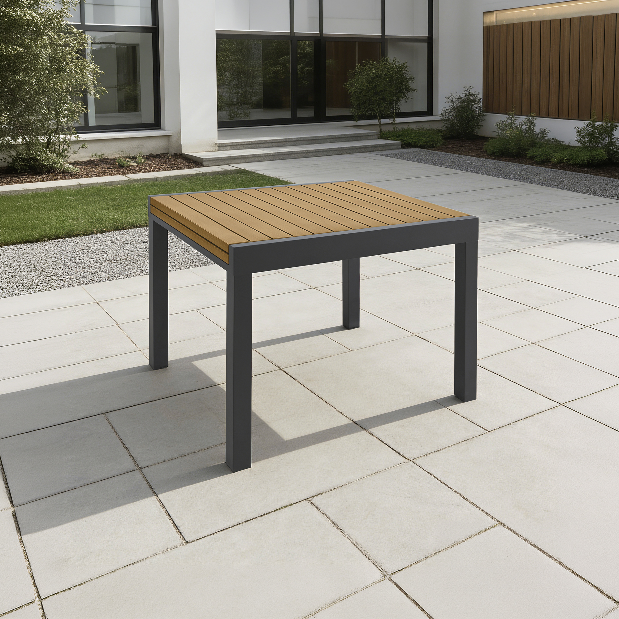 Extendable Outdoor Dining Table for 4-8 Person - D063-2