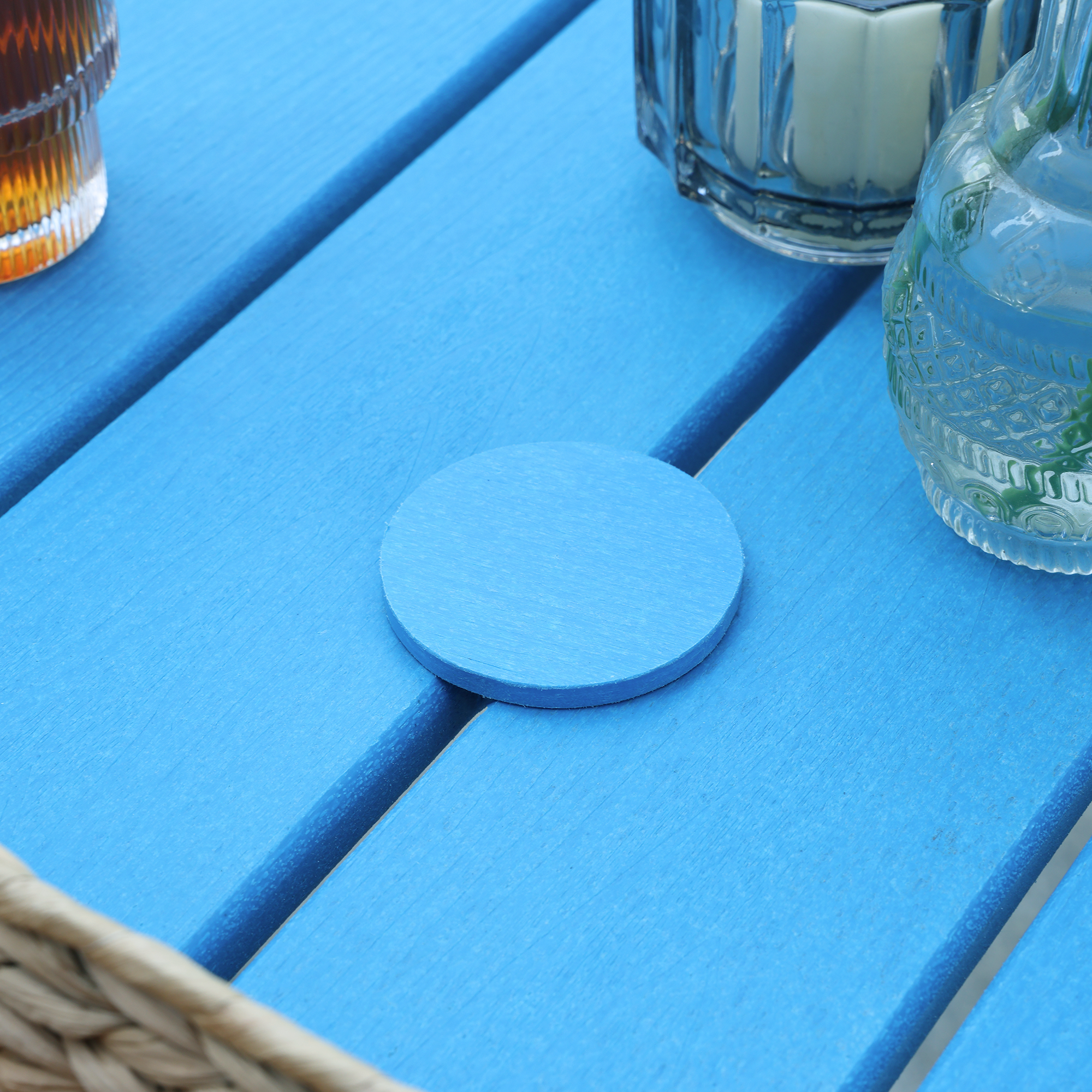 HDPE Patio Outdoor Dining Table for 6 - D073