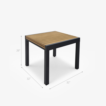 Extendable Outdoor Dining Table for 4-6 Person - D063-1