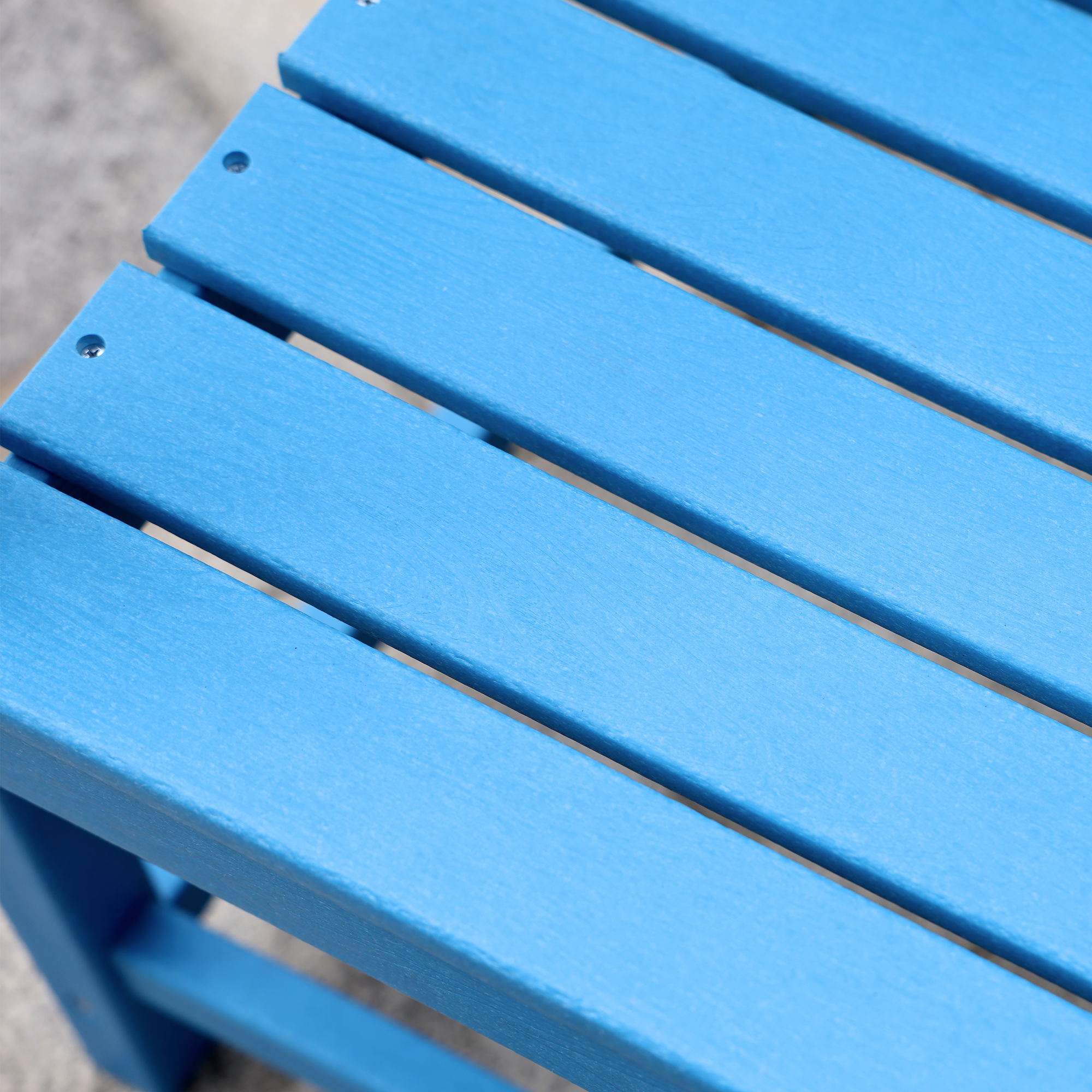 HDPE Patio Outdoor Dining Chair with Armrest - C074