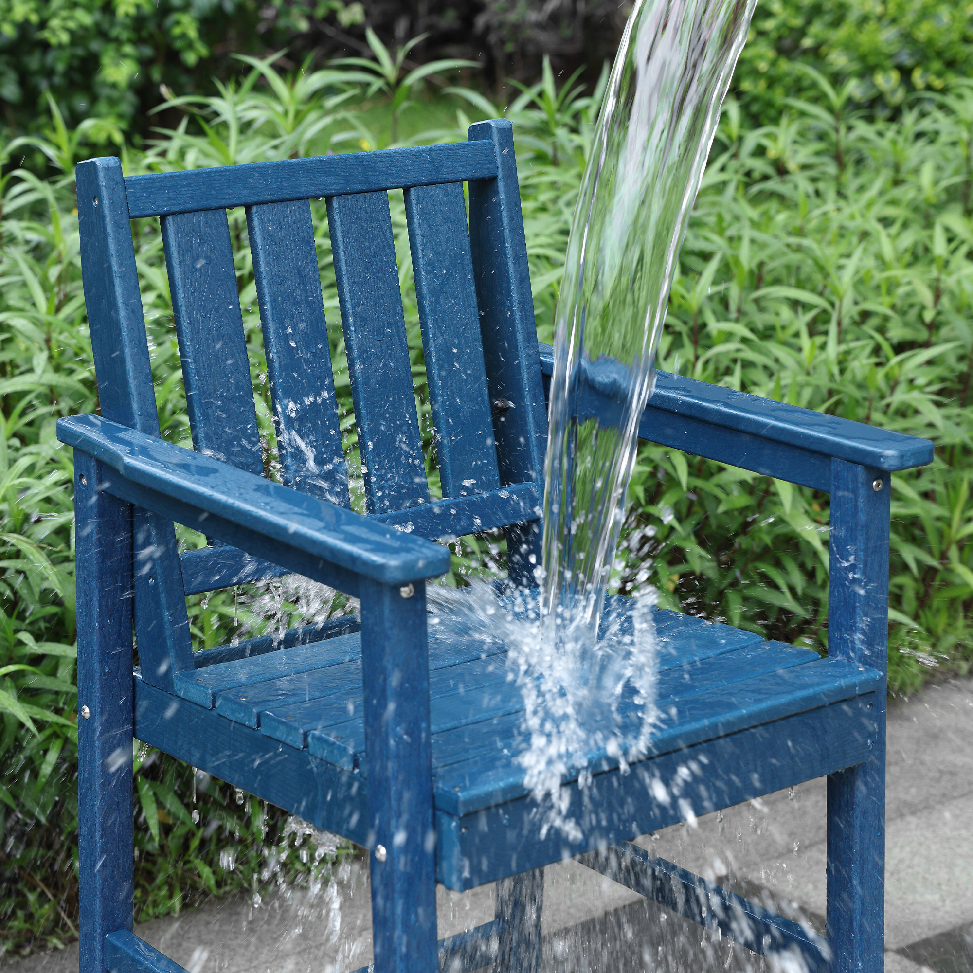 3/5-Piece HDPE Outdoor Bar Stools Set - DS080
