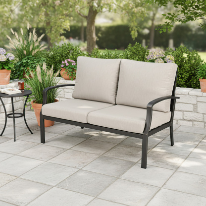 2-Seater Patio Outdoor Loveseat Sofa - C068