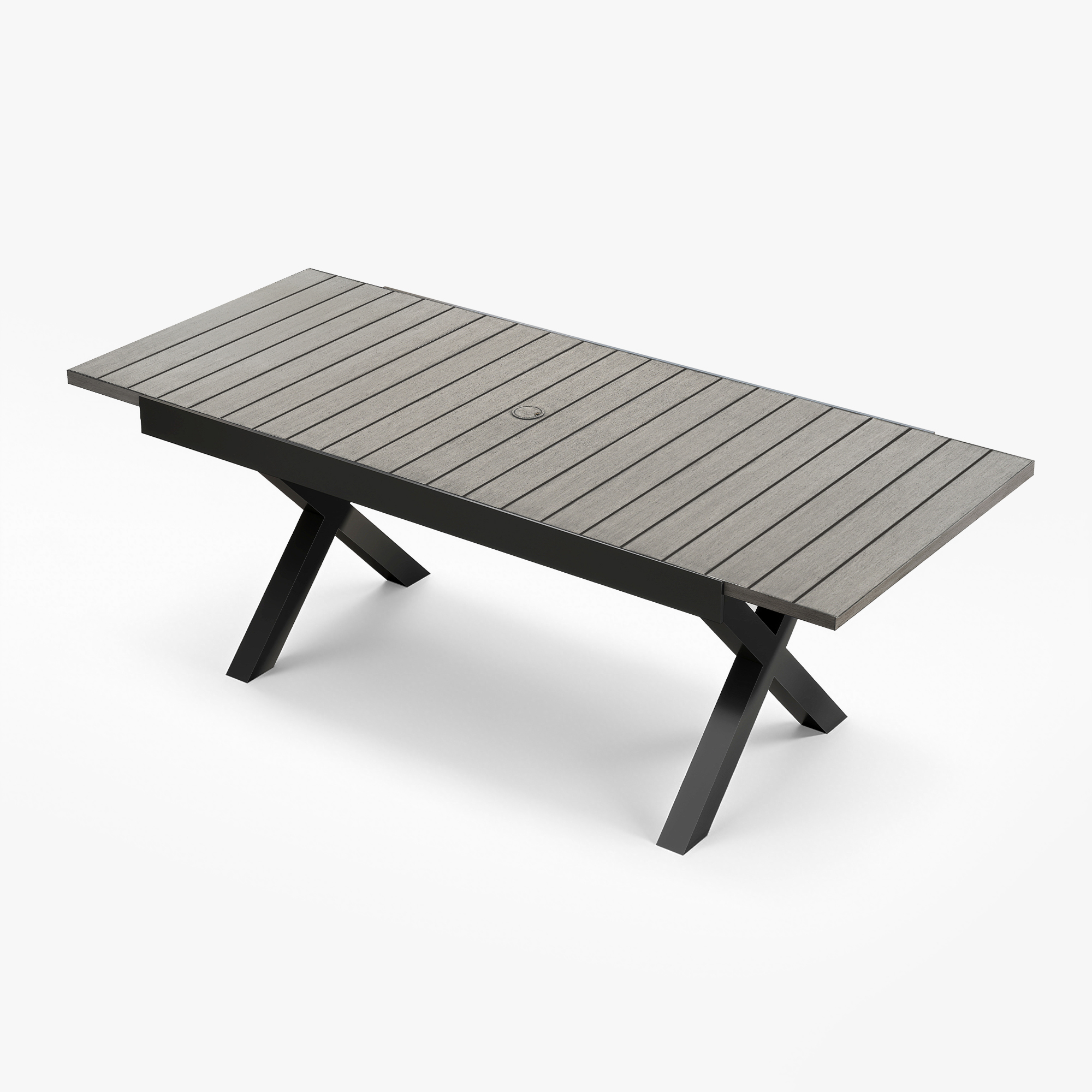 Expandable Outdoor Dining Table for 8 Person - D060
