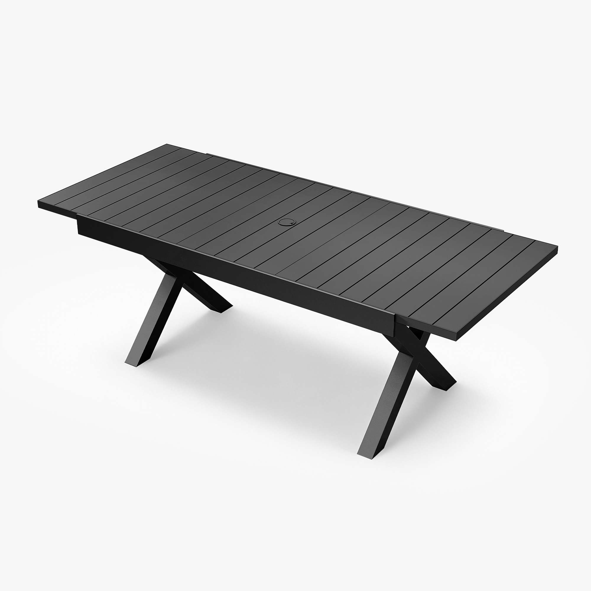 Expandable Outdoor Dining Table for 8 Person - D060