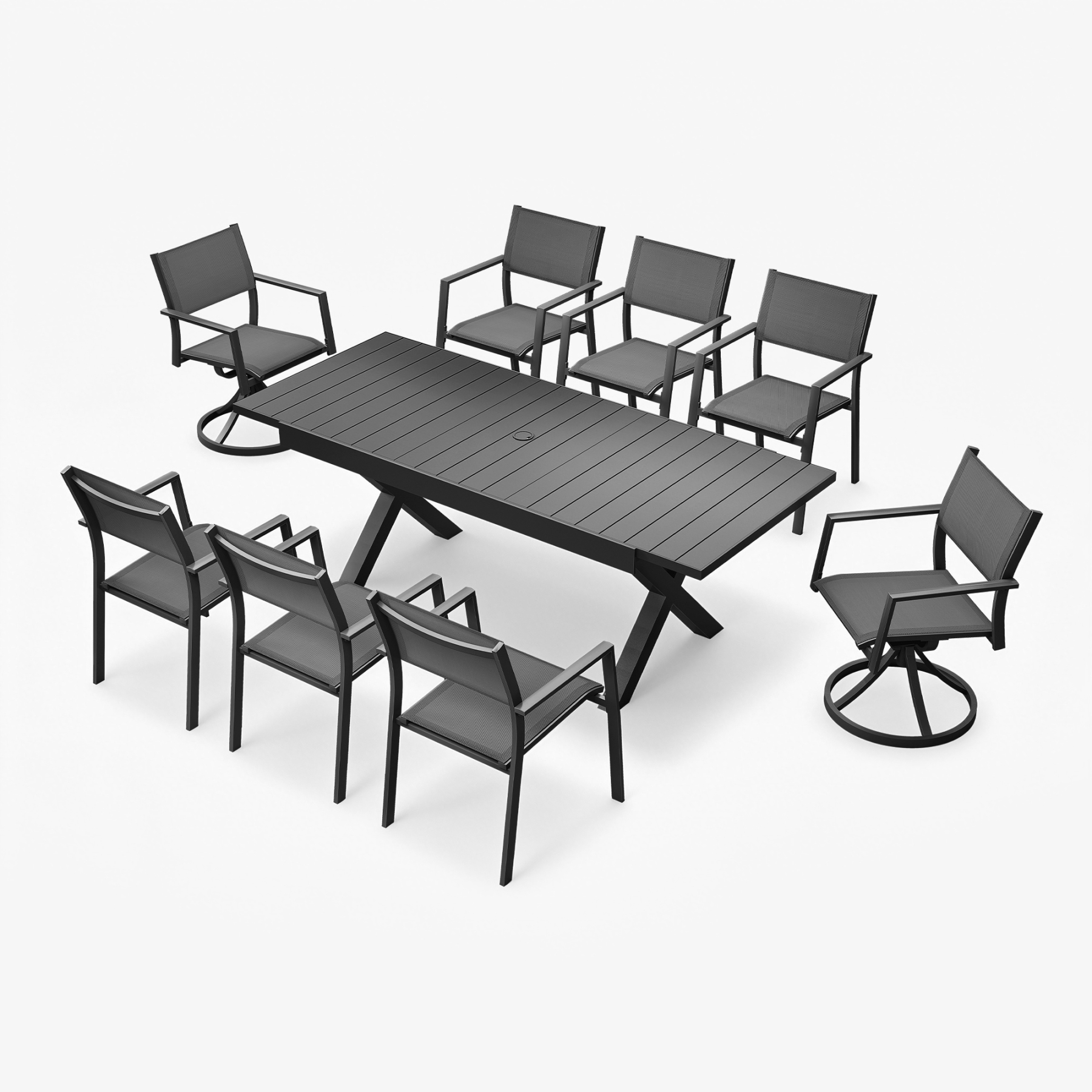 9-Piece Expandable Patio Dining Set - DS062
